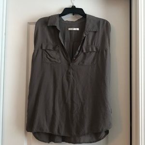 Old Navy silk sleeveless top